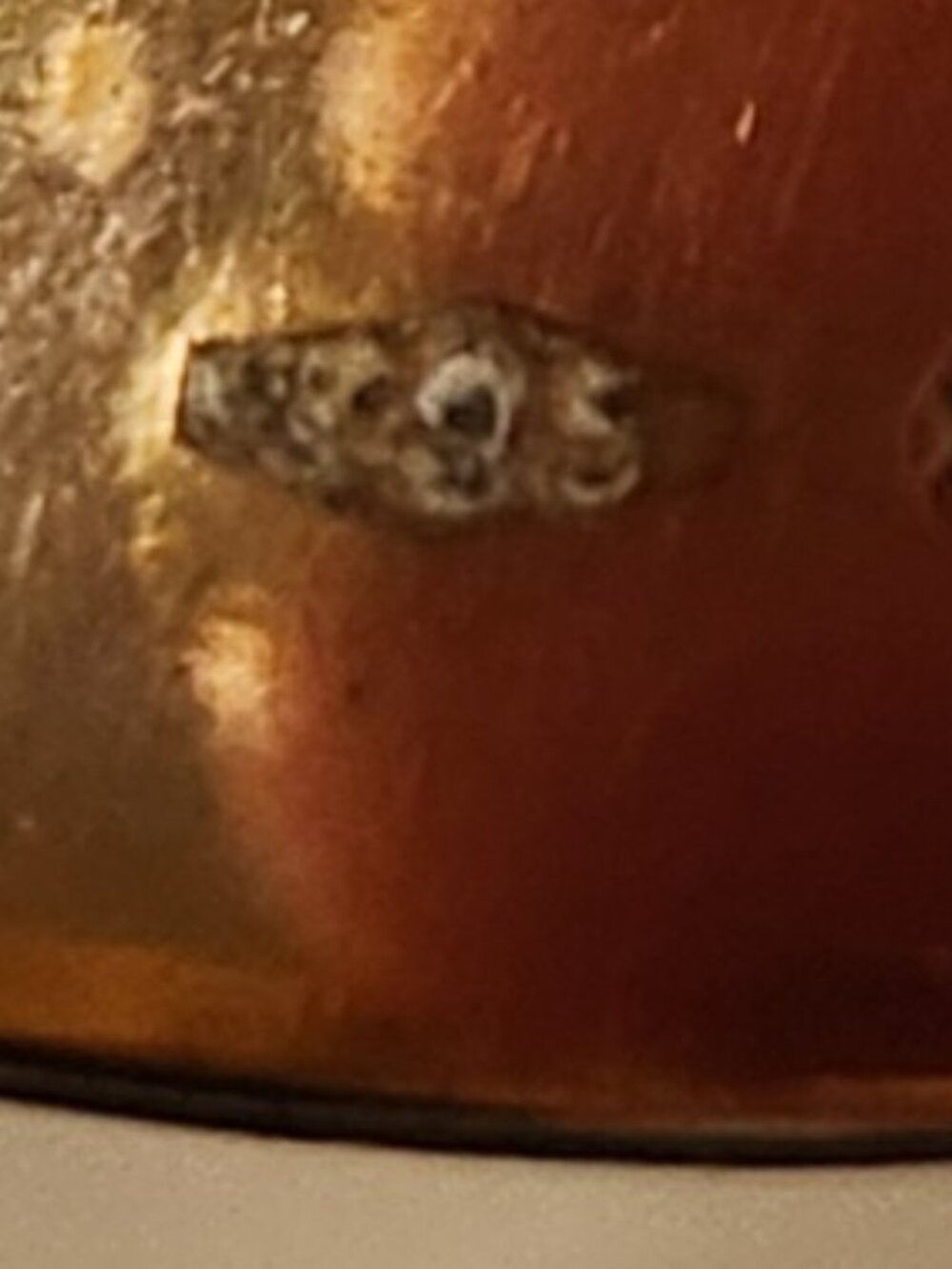 VINTAGE- 14K Solid Gold Band Ring Size 9-5.28g- Vicenza Goldsmith Italy-1970's - Picture 5 of 5